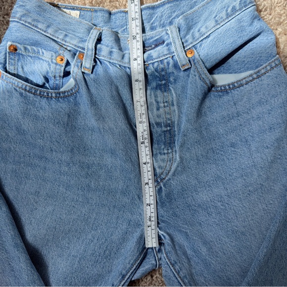 LEVI’S Original Cropped Jeans W25/L26 - Picture 11 of 15